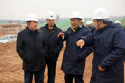 集團領導會同航天六院、航天六院十一所（京）調研灞橋生活垃圾無害化處理項目